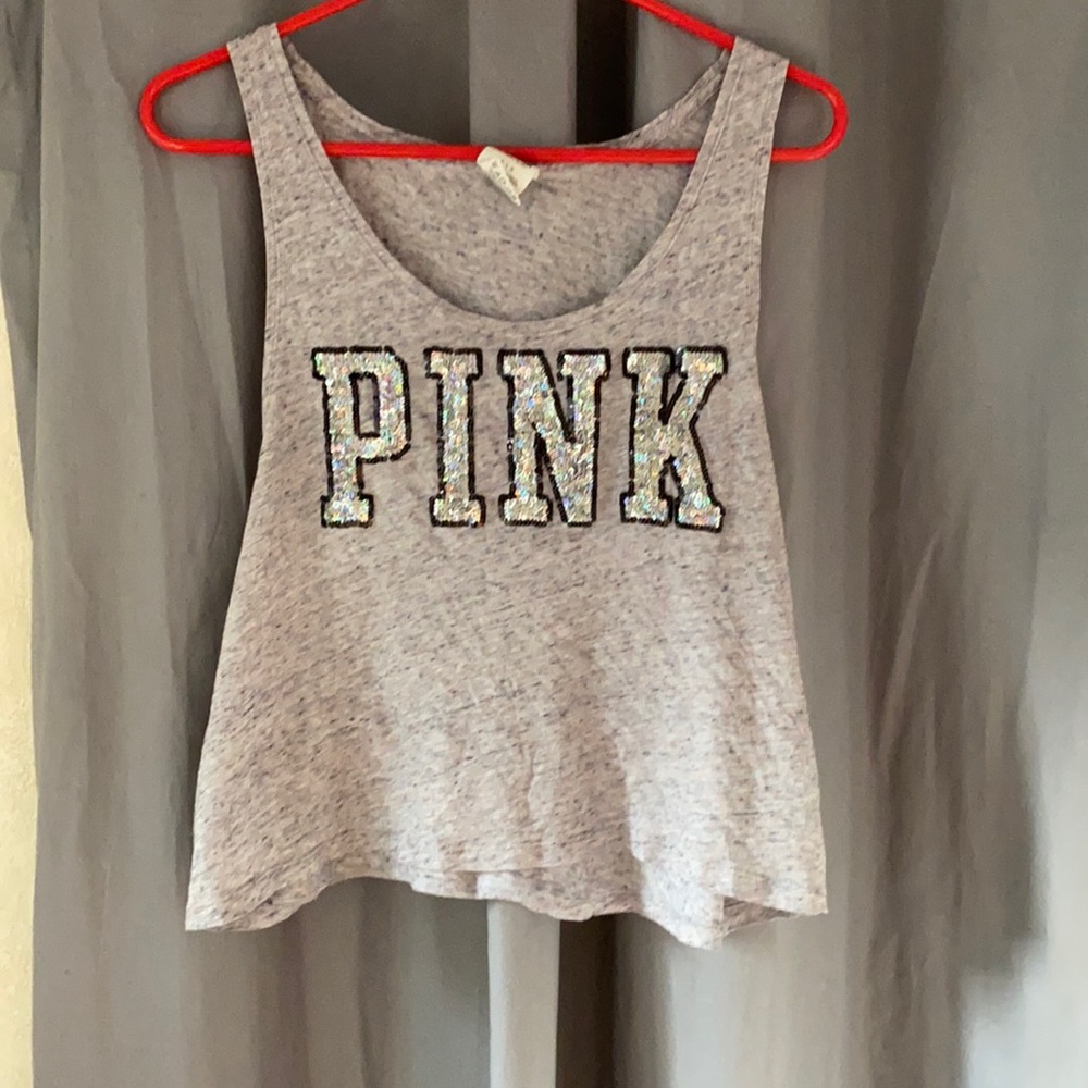 VS Pink Bling Tank Top